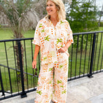 Tropical Paradise Button - Up Set - Jessi Jayne Boutique
