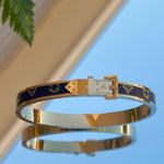 Monogram Cuff Bracelet - Jessi Jayne Boutique