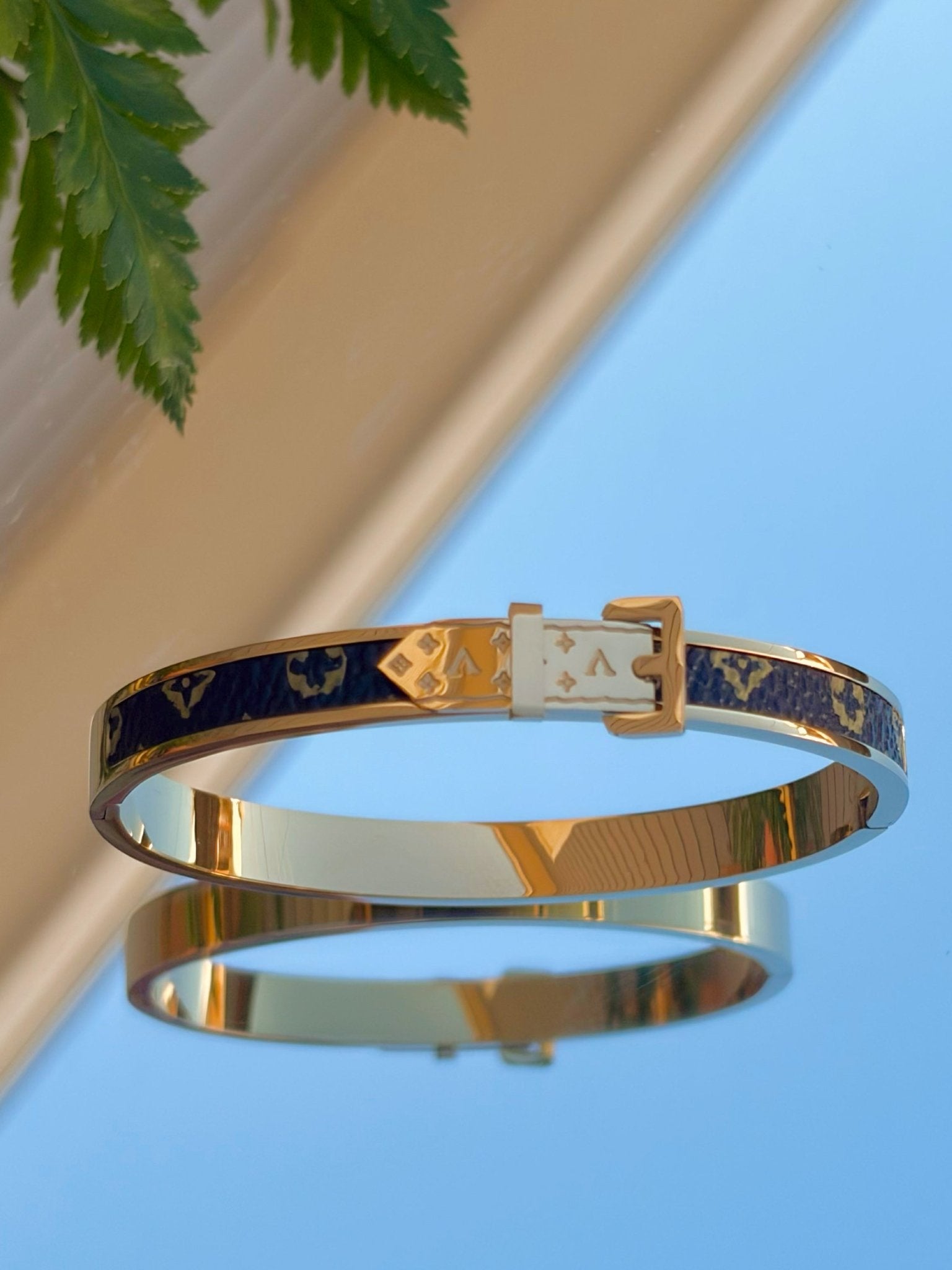 Monogram Cuff Bracelet - Jessi Jayne Boutique