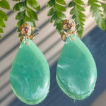 Jade Breeze Teardrop Earrings - Jessi Jayne Boutique