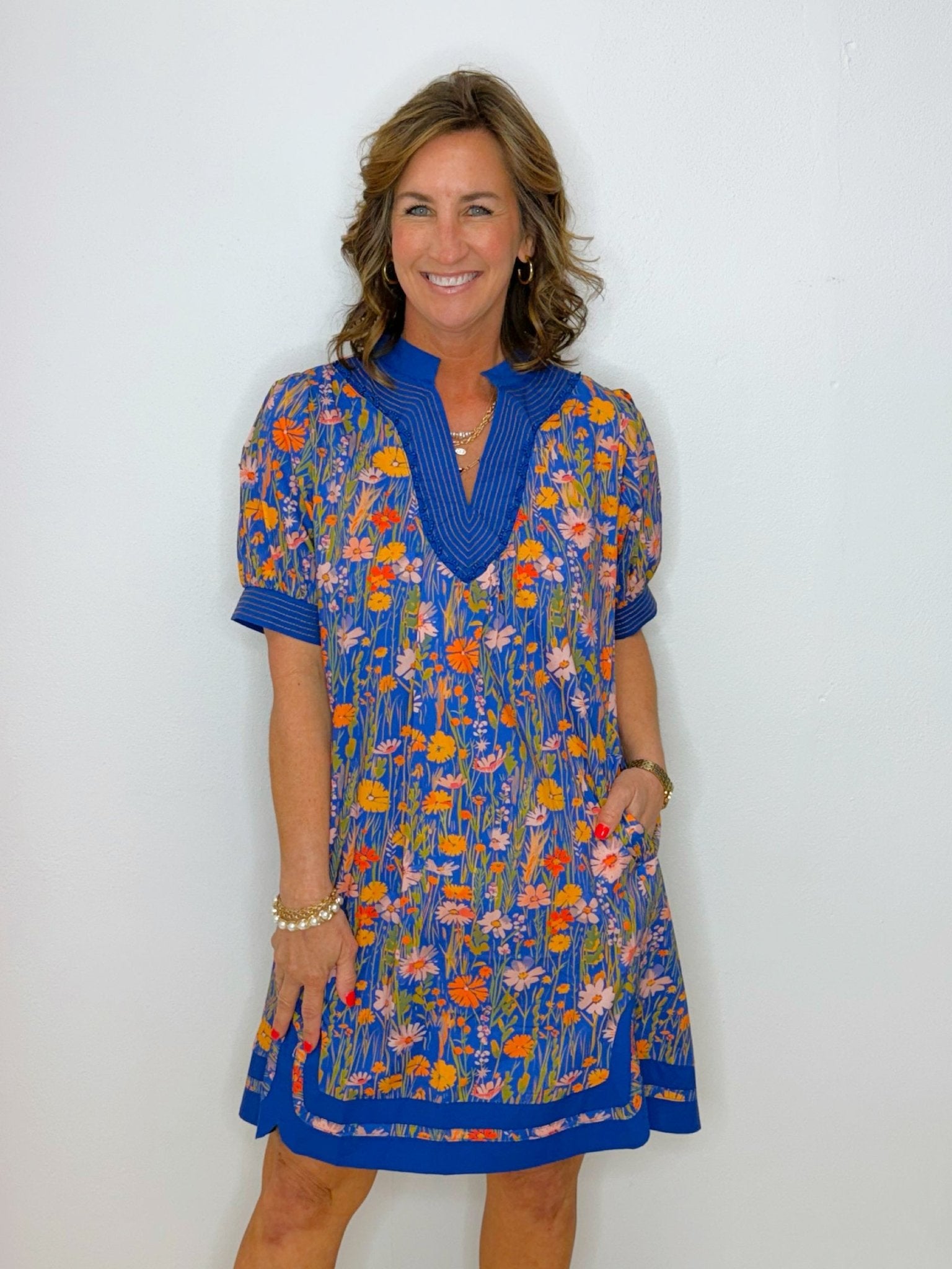 Wildflower Meadow Babydoll Dress - Jessi Jayne Boutique