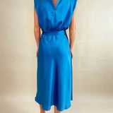 Polished Poise Mock Neck Midi Dress - Jessi Jayne Boutique