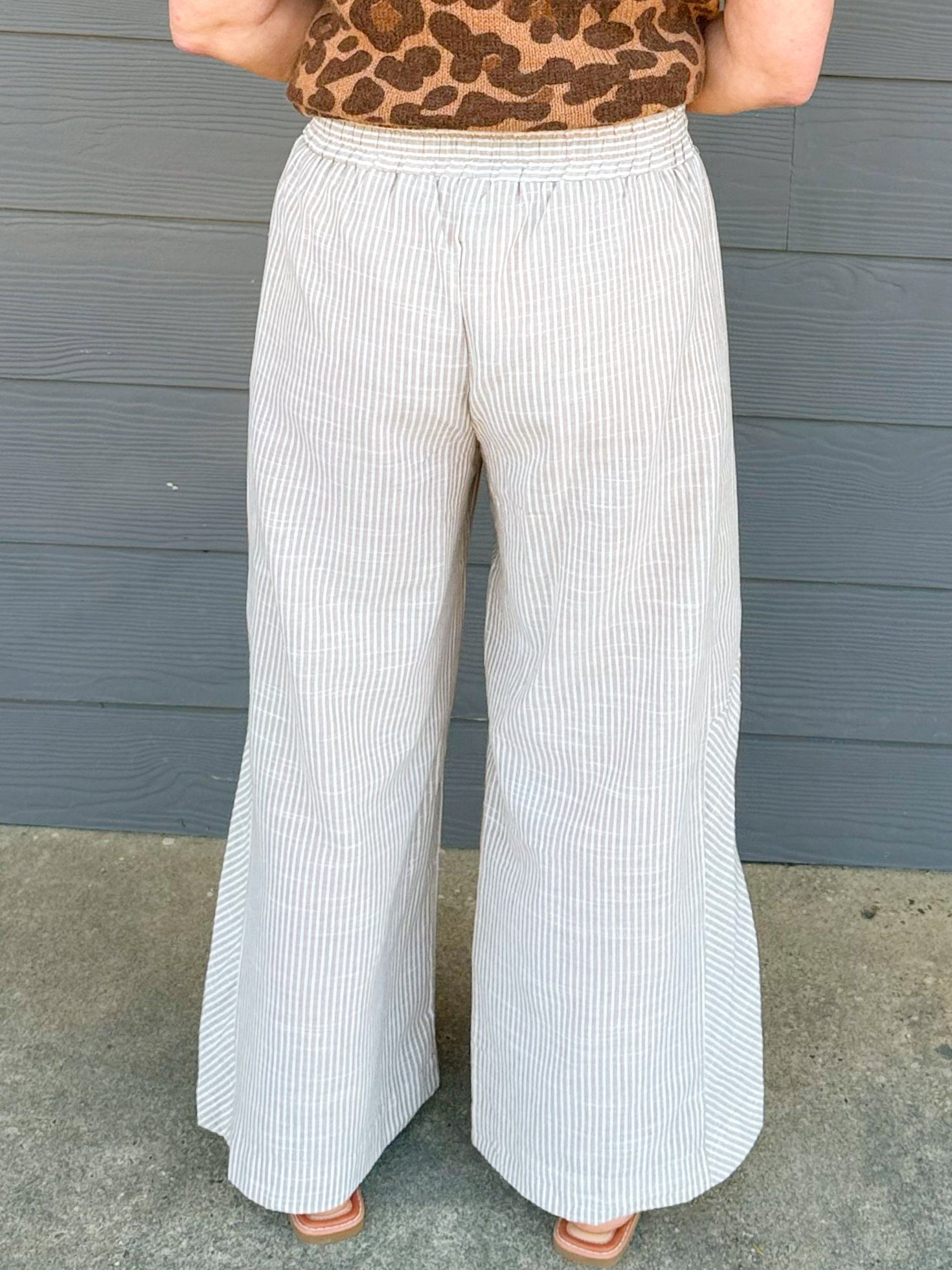 Sandbar Stripe Linen Pants - Jessi Jayne Boutique