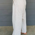 Sandbar Stripe Linen Pants - Jessi Jayne Boutique
