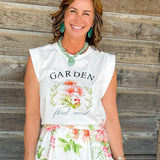Garden Muse Graphic Tank Top - Jessi Jayne Boutique