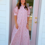 Pink Petal Poise Maxi Dress - Jessi Jayne Boutique