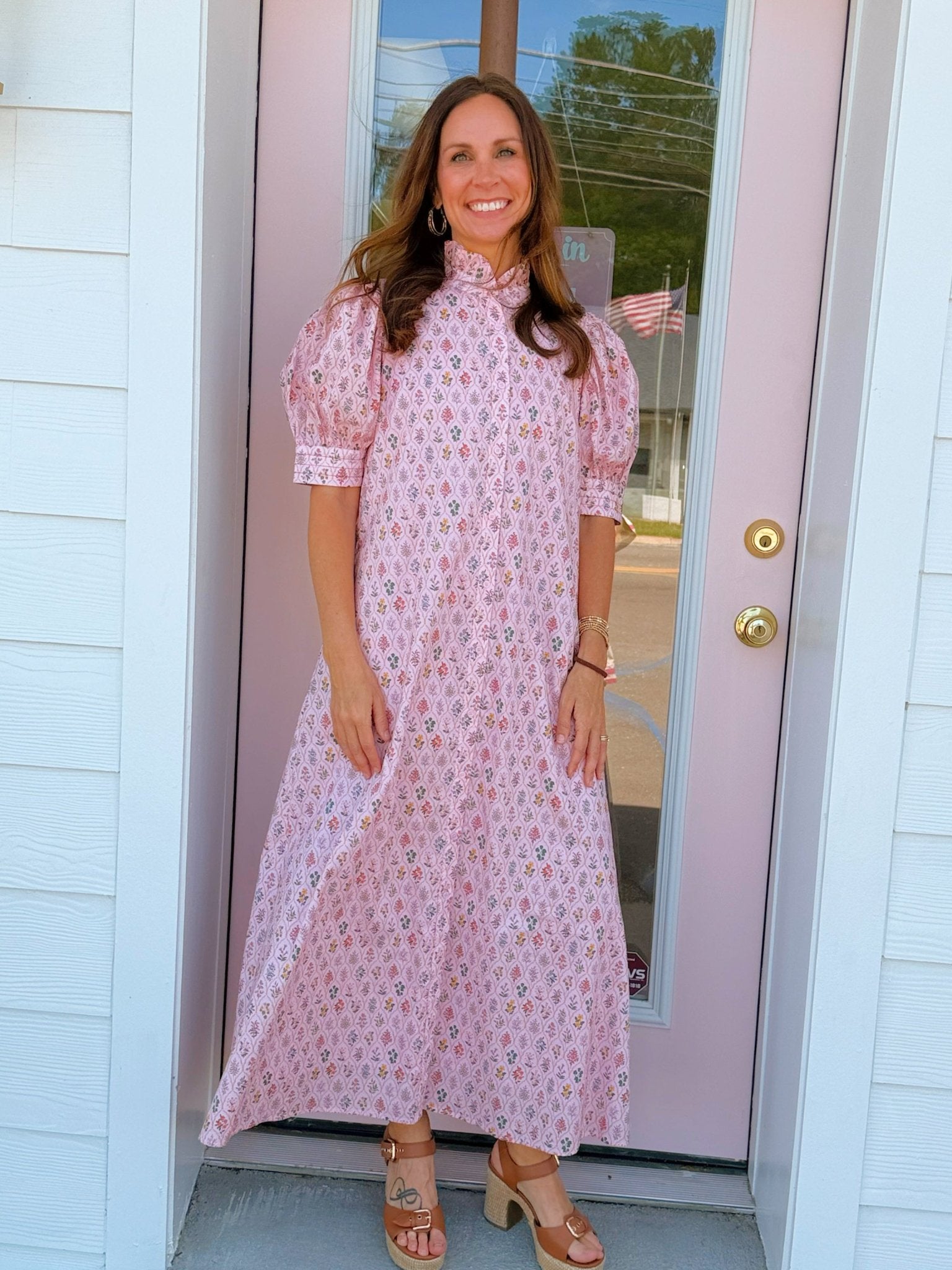 Pink Petal Poise Maxi Dress - Jessi Jayne Boutique