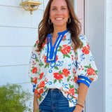 Where Bold Blooms Blouse - Jessi Jayne Boutique