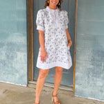 Bluebell Grace Floral Dress - Jessi Jayne Boutique