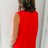 Seaside Statement Sleeveless Top - Jessi Jayne Boutique