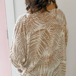 Palm Retreat Dolman Top - Jessi Jayne Boutique