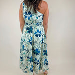 Island Muse One - Shoulder Midi Dress - Jessi Jayne Boutique