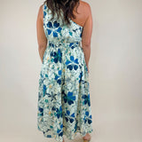Island Muse One - Shoulder Midi Dress - Jessi Jayne Boutique