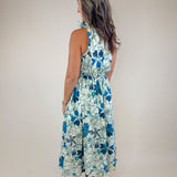 Island Muse One - Shoulder Midi Dress - Jessi Jayne Boutique