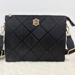 Ariana Black Nylon Crossbody Purse - Jessi Jayne Boutique