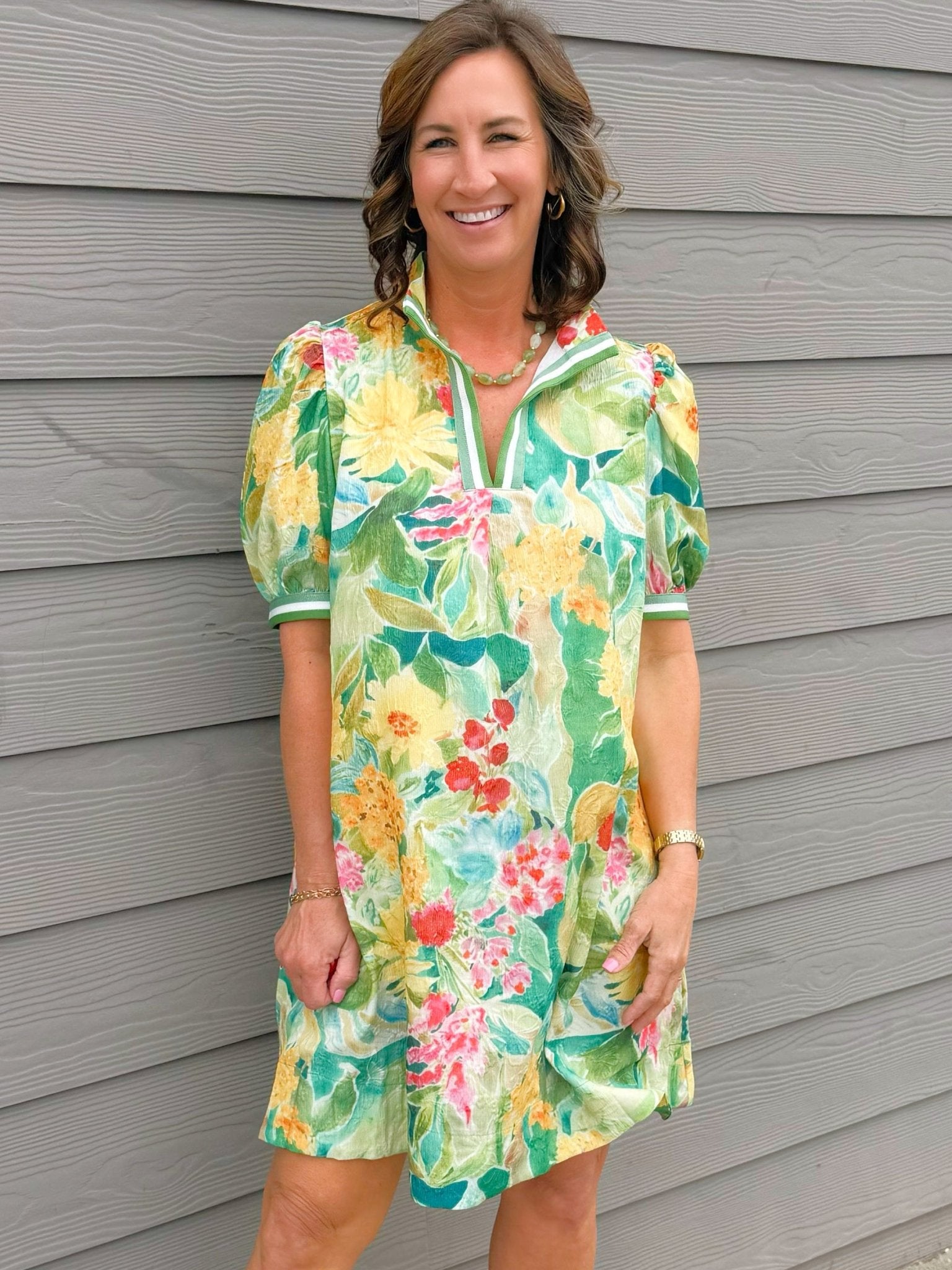 Garden Glow Moment Dress - Jessi Jayne Boutique