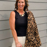 Wild Instinct Leopard Blazer - Jessi Jayne Boutique