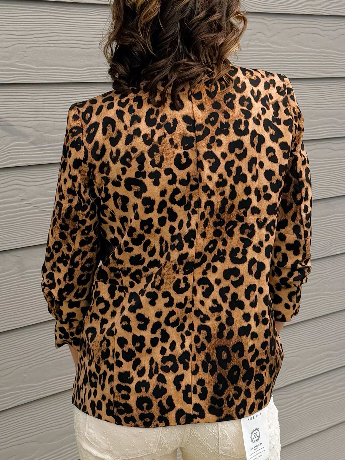 Wild Instinct Leopard Blazer - Jessi Jayne Boutique