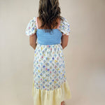 Meadow Song Smocked Midi Dress - Jessi Jayne Boutique