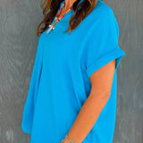 Ocean Breeze V - Neck Top - Jessi Jayne Boutique
