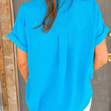 Ocean Breeze V - Neck Top - Jessi Jayne Boutique