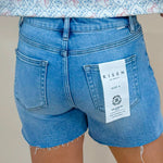 Risen Medium Cut to the Chase Denim Shorts - Jessi Jayne Boutique