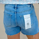 Risen Medium Cut to the Chase Denim Shorts - Jessi Jayne Boutique