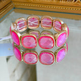 Gemstone Stretch Bracelet - Jessi Jayne Boutique