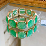 Gemstone Stretch Bracelet - Jessi Jayne Boutique