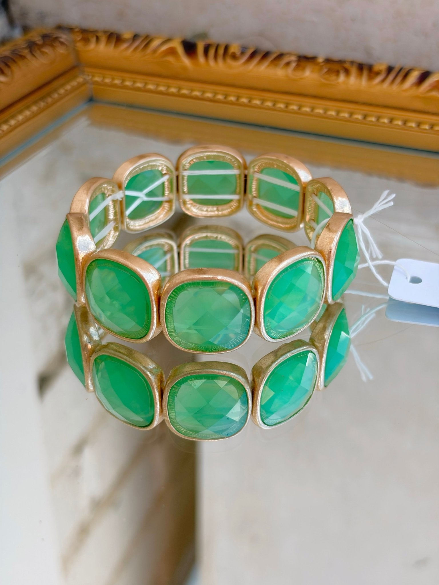 Gemstone Stretch Bracelet - Jessi Jayne Boutique