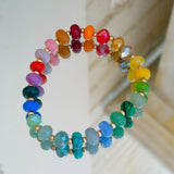 Good Vibes Multicolor Bead Bracelet - Jessi Jayne Boutique