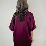 Harvest Hues Luxe Drape V - Neck Top - Jessi Jayne Boutique