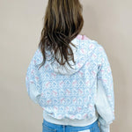 Ribbon & Relax Floral Hoodie - Jessi Jayne Boutique