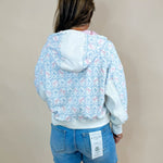 Ribbon & Relax Floral Hoodie - Jessi Jayne Boutique