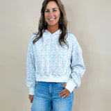 Ribbon & Relax Floral Hoodie - Jessi Jayne Boutique