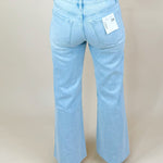 Choose Happy Vervet High Rise Wide Leg Light Wash Jeans - Jessi Jayne Boutique