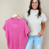 On To Better Things Knit Mock Neck Sweater Top - Jessi Jayne Boutique
