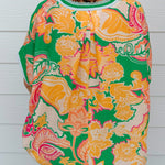Tropic Pop Print Statement Top - Jessi Jayne Boutique