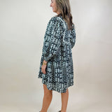 Prairie Story Tie Neck Babydoll Dress - Jessi Jayne Boutique