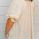 Soft Breeze Linen Top - Jessi Jayne Boutique