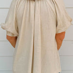 Soft Breeze Linen Top - Jessi Jayne Boutique