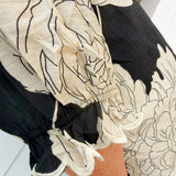 Moonlight Floral Blouse - Jessi Jayne Boutique