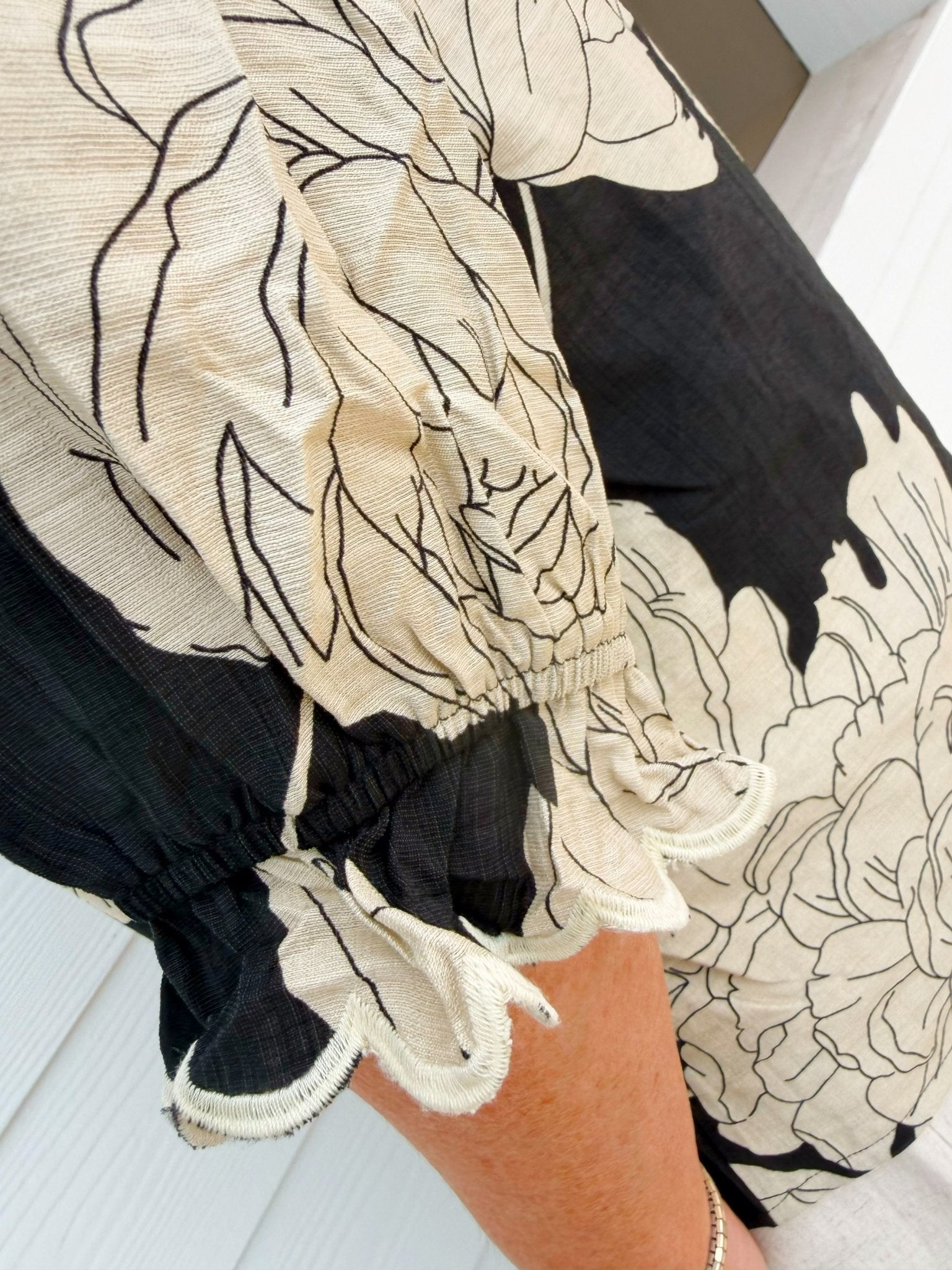 Moonlight Floral Blouse - Jessi Jayne Boutique