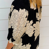Moonlight Floral Blouse - Jessi Jayne Boutique