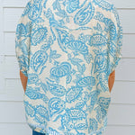 Misty Harbor Print Top - Jessi Jayne Boutique