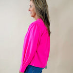 Bold Beginnings Ruffle Neck Long Sleeve Top - Jessi Jayne Boutique