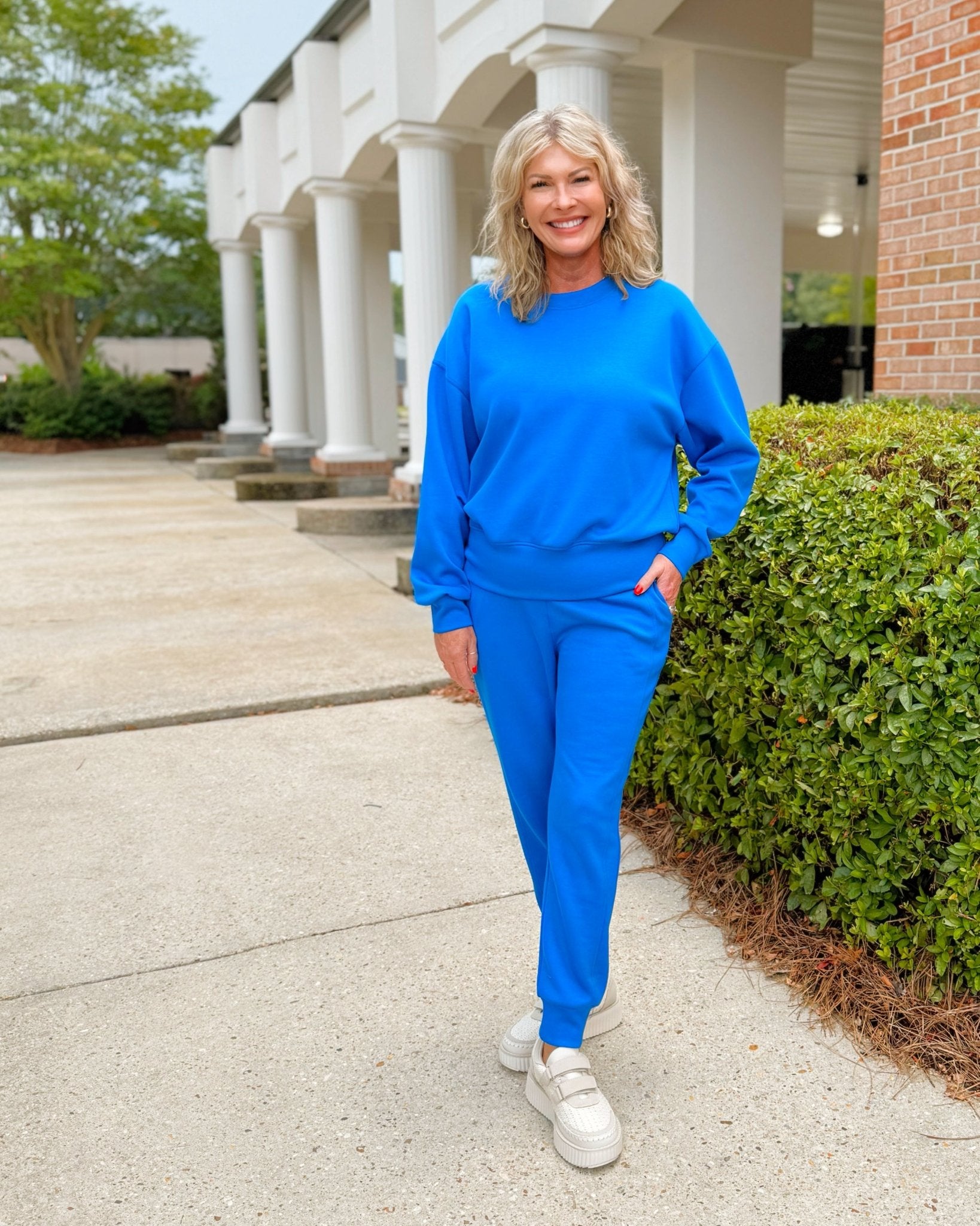 Butter Soft Crew neck Scuba Sweatshirt And Jogger Set - Jessi Jayne Boutique