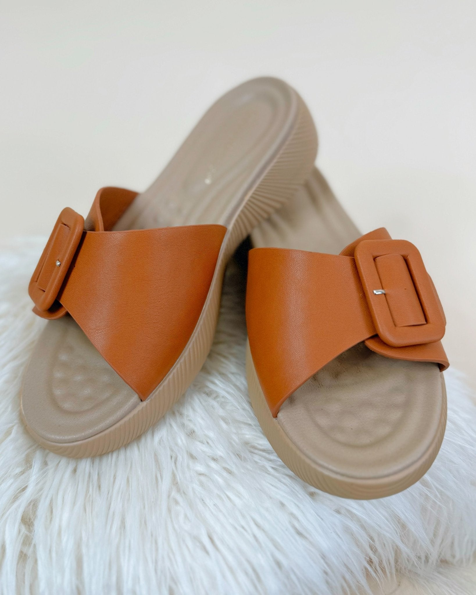 Pierre Dumas Davy New Tan Sandals - Jessi Jayne Boutique