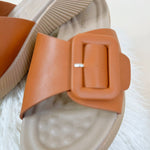 Pierre Dumas Davy New Tan Sandals - Jessi Jayne Boutique