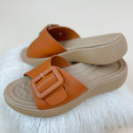 Pierre Dumas Davy New Tan Sandals - Jessi Jayne Boutique